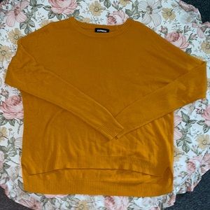Express Yellow Sweater Size XSmall